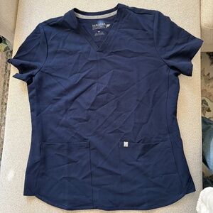 Fabletics Navy Scrub Top